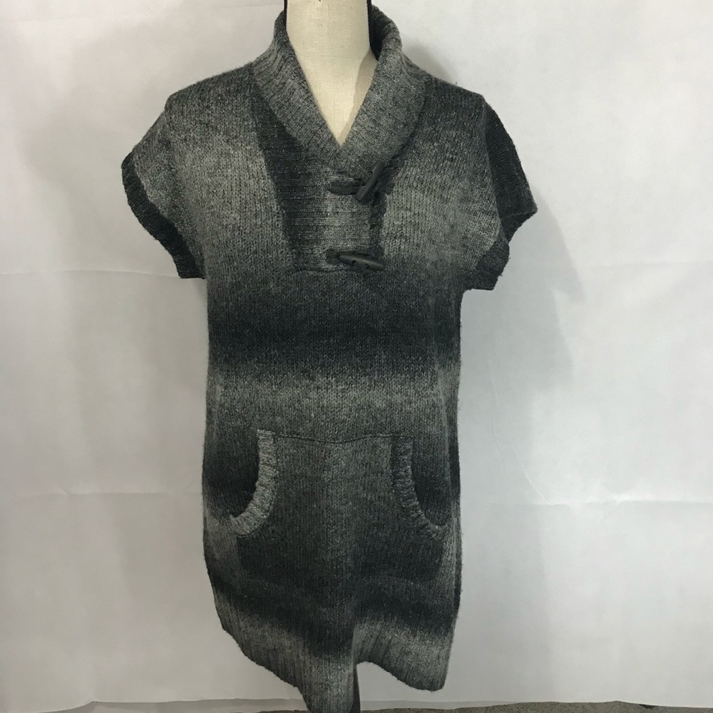 Ruff Hewn Short Sleeve Sweater Size Petite Large